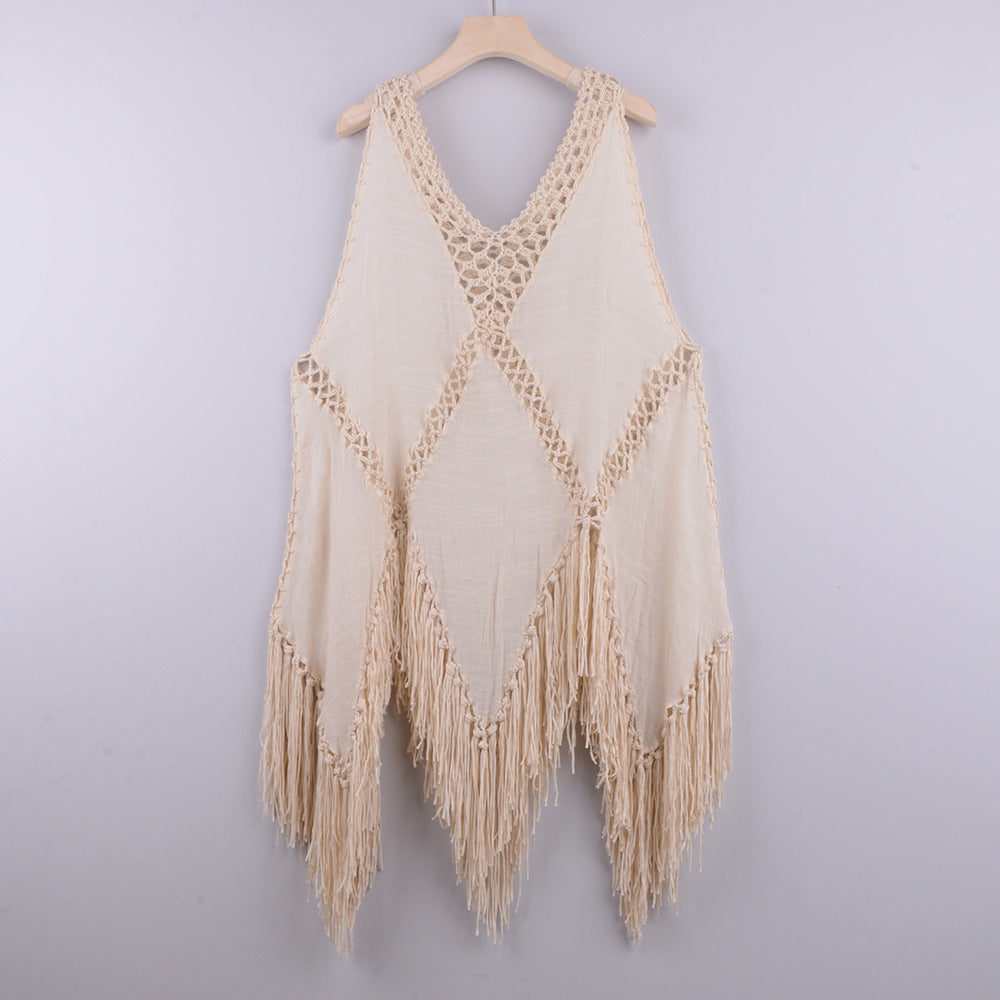 Bikini Cover Up Dress Sexy Bathing Suits Women Swimsuit Coverups For Swimwear Summer Beach Wear Crochet Beachwear