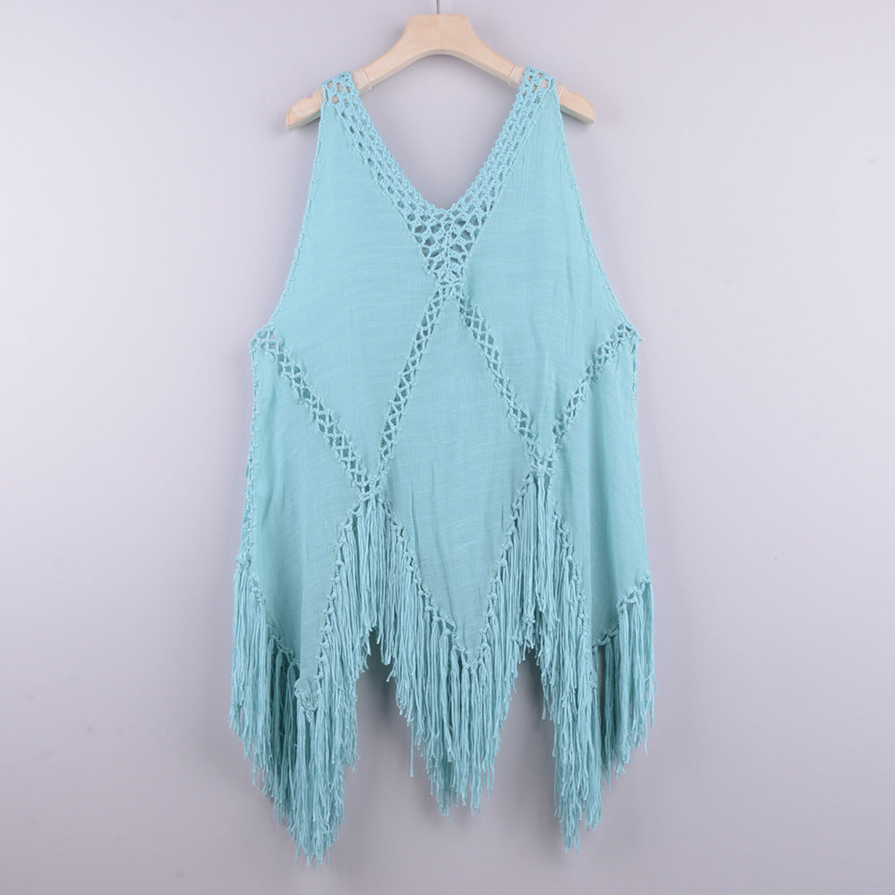 Bikini Cover Up Dress Sexy Bathing Suits Women Swimsuit Coverups For Swimwear Summer Beach Wear Crochet Beachwear