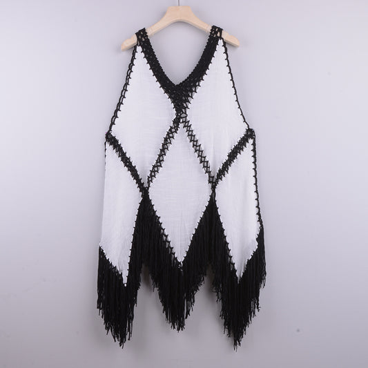 Bikini Cover Up Dress Sexy Bathing Suits Women Swimsuit Coverups For Swimwear Summer Beach Wear Crochet Beachwear