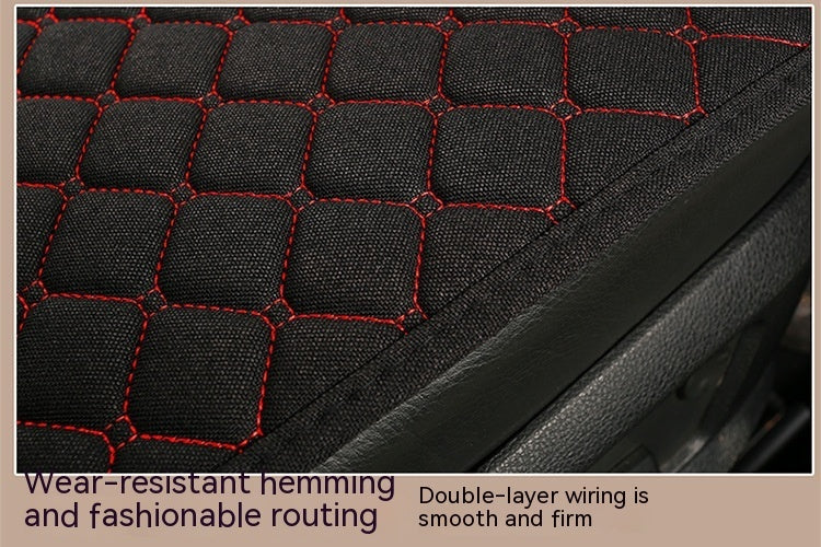 Linen Car Seat Cushion Universal Car Cushion