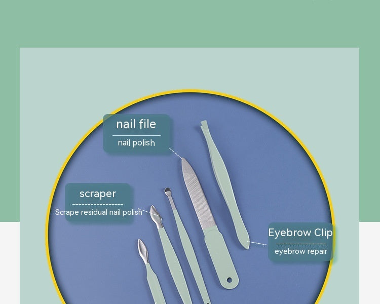 Matcha Green Manicure Special Cuticle Nipper Suit