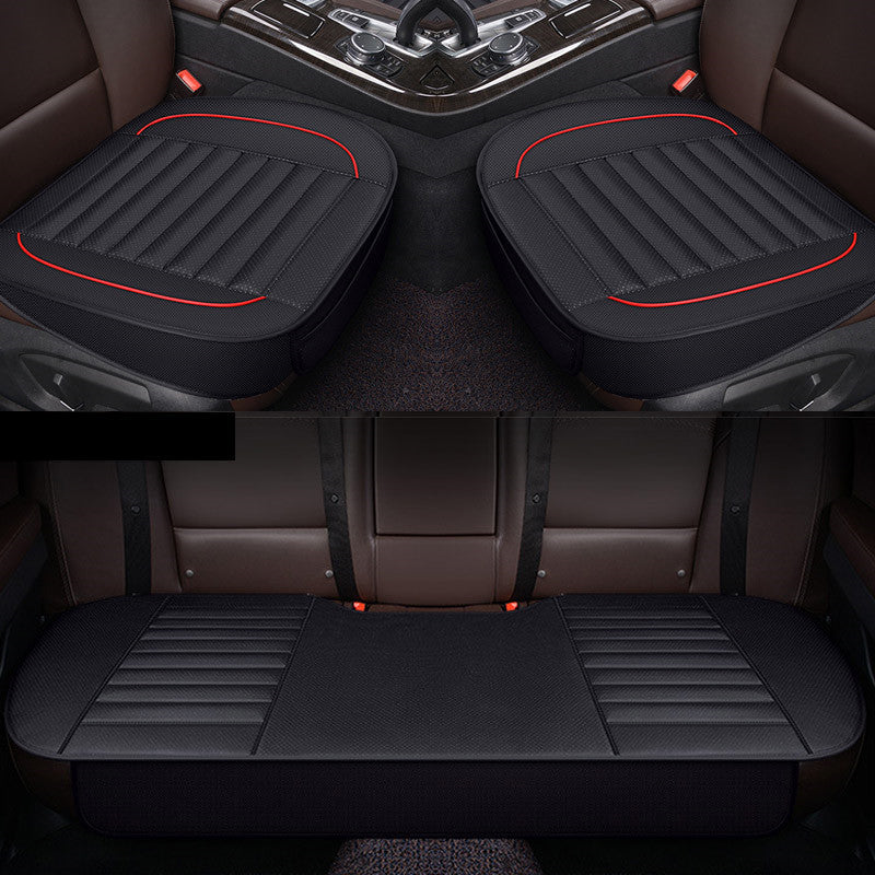 Full leather car seat cushion
