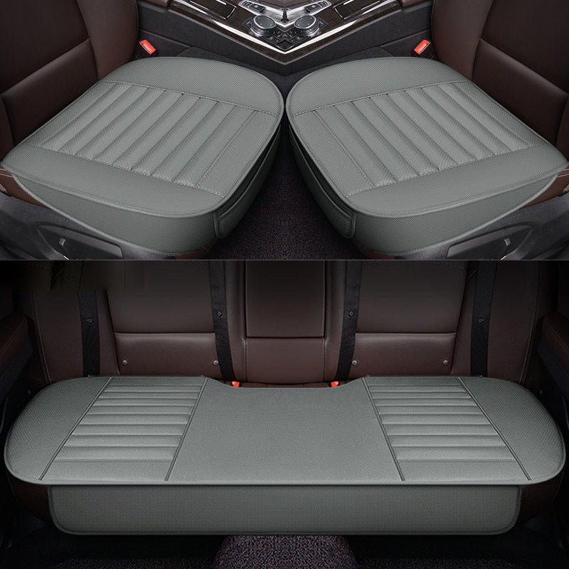 Full leather car seat cushion