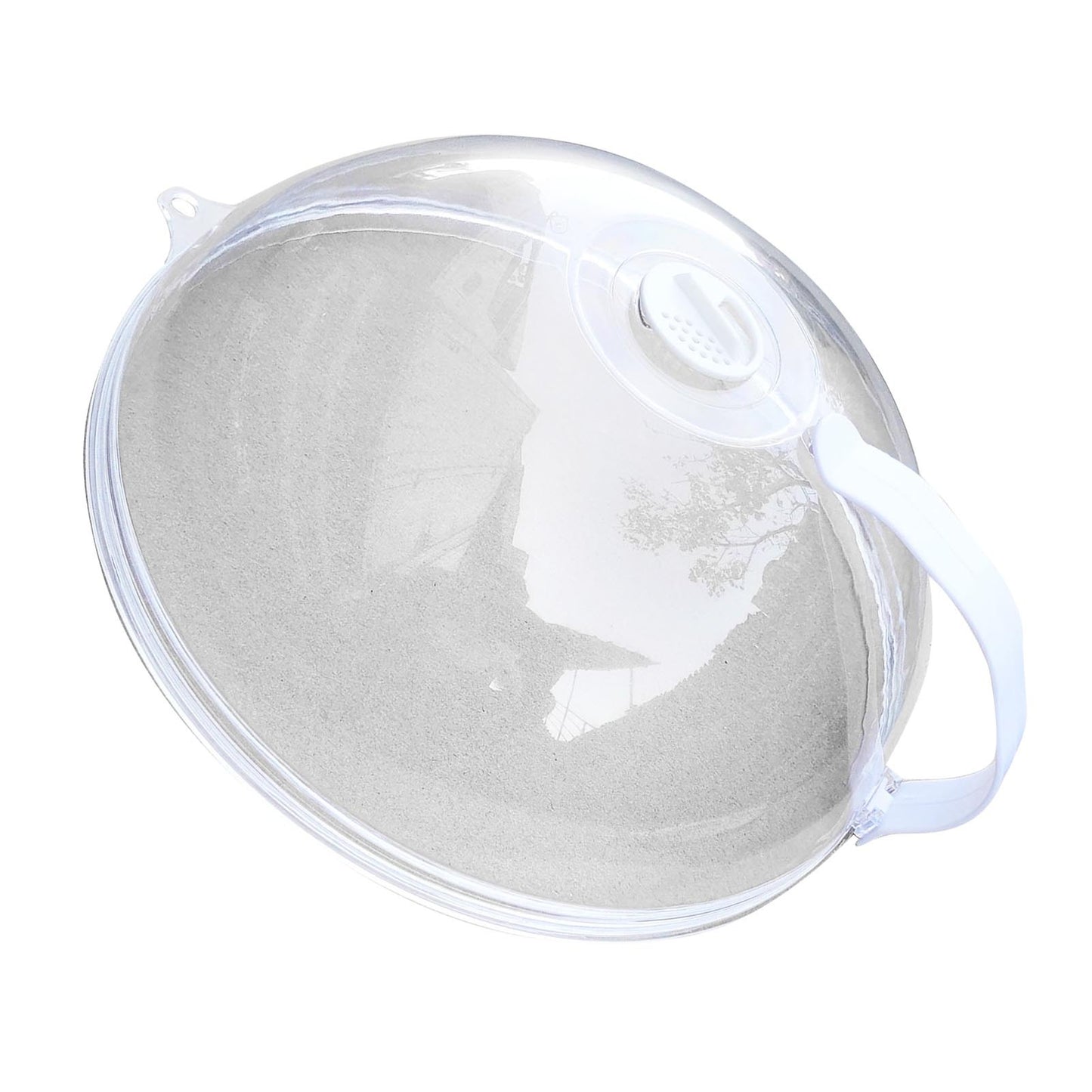 Microwave Oven Splatter Cover High Temperature Resistant Plastic Splash Guard Lid for Kitchen Mini Type