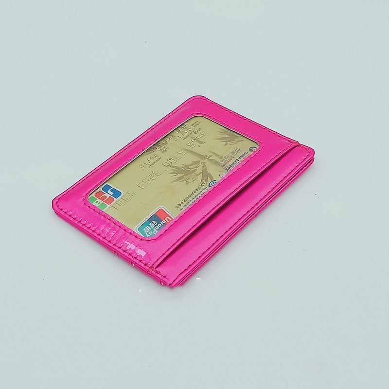 Leather document holder passport