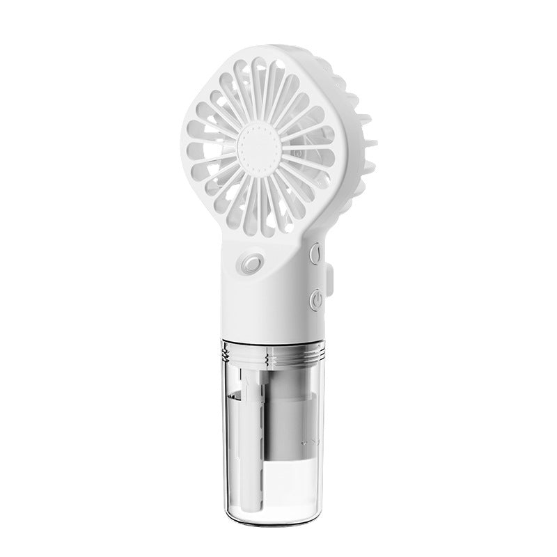 Strong Power Spray Humidification Small Mist Fan Humidification USB Charging Portable Fan Icy And Refreshing Fan Water Supplement