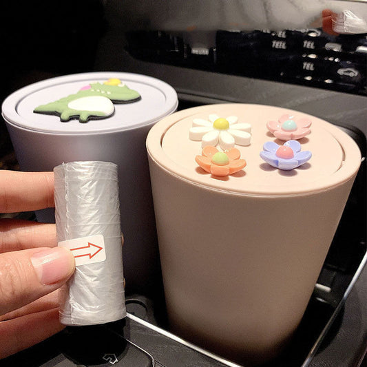 Trash Can Storage Mini Car Cup Holder Car Bag Box