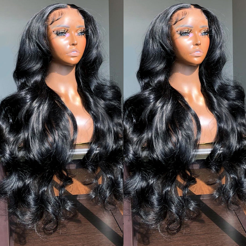 Inch Body Wave Lace Front Human Hair Wigs Peruvian Look 8-36 inches