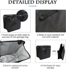 Car Folding Trash Can Waterproof Leak-proof Large Capacity