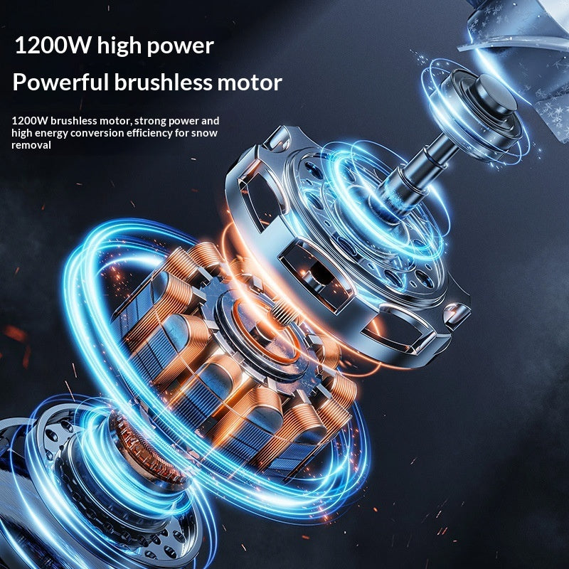 Hand-push Lithium-ion Snow Blower For Home Use