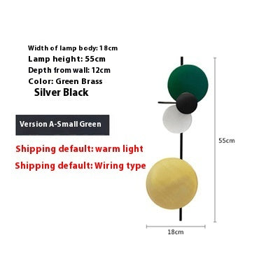 Nordic Post-modern Wall Lamp Designer Creative And Slightly Luxury