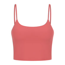 Sexy Beautiful Back Yoga Wear Gathers Gym Camisole