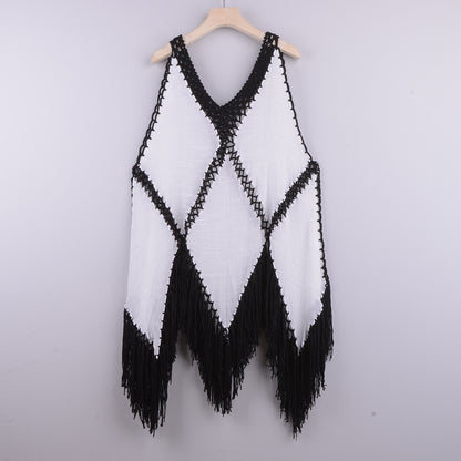 Bikini Cover Up Dress Sexy Bathing Suits Women Swimsuit Coverups For Swimwear Summer Beach Wear Crochet Beachwear