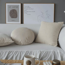 Orange Houndstooth Bag Light Luxury American Pillow Modern Minimalist Ins Nordic Sofa Cushion Designer Pillow