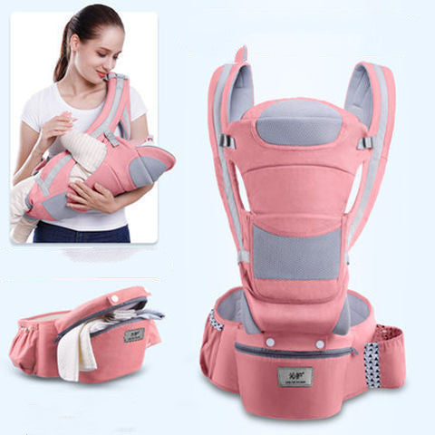 Ergonomic Baby Carrier Infant Baby Hip seat Carrier 3 In 1 Front Facing Ergonomic Kangaroo Baby Wrap Sling