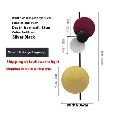 Nordic Post-modern Wall Lamp Designer Creative And Slightly Luxury