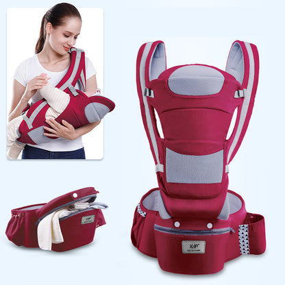 Ergonomic Baby Carrier Infant Baby Hip seat Carrier 3 In 1 Front Facing Ergonomic Kangaroo Baby Wrap Sling