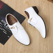Formal Men's Dress Shoes Genuine Leather Black Luxury Wedding Shoes Men Flats Office Oxfords