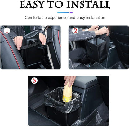 Car Folding Trash Can Waterproof Leak-proof Large Capacity
