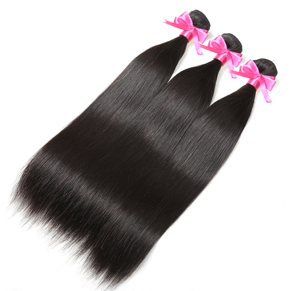 Straight Hair Pick Straight Hair Curtain Wig For Women 8- 30 inches