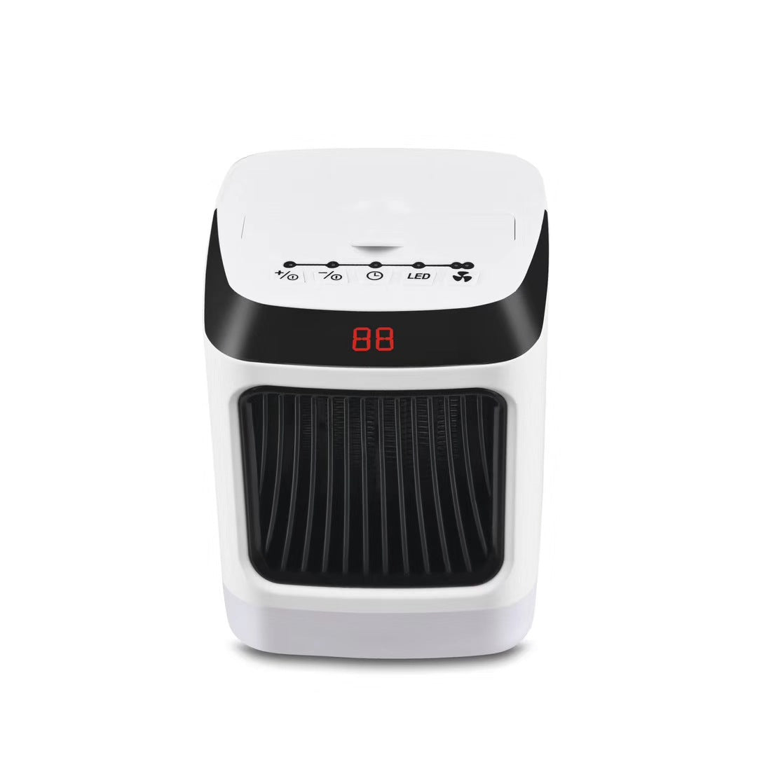 Colorful night light mini hot air blower