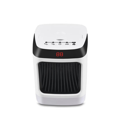 Colorful night light mini hot air blower