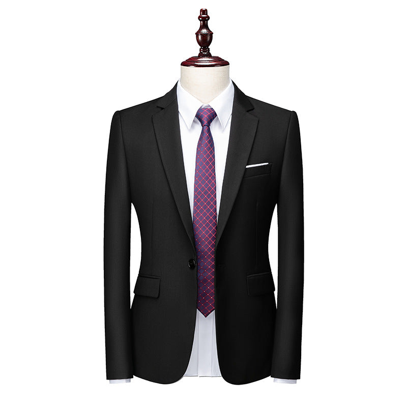 Slim Fit Casual Business Jacket---Slim-fit Korean-style Business Casual Formal Jacket