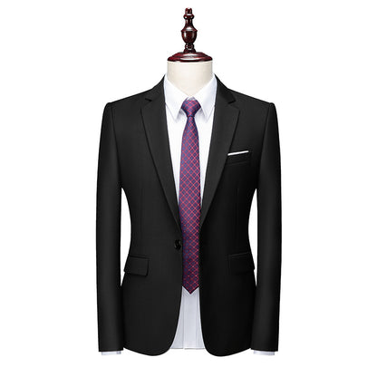 Slim Fit Casual Business Jacket---Slim-fit Korean-style Business Casual Formal Jacket
