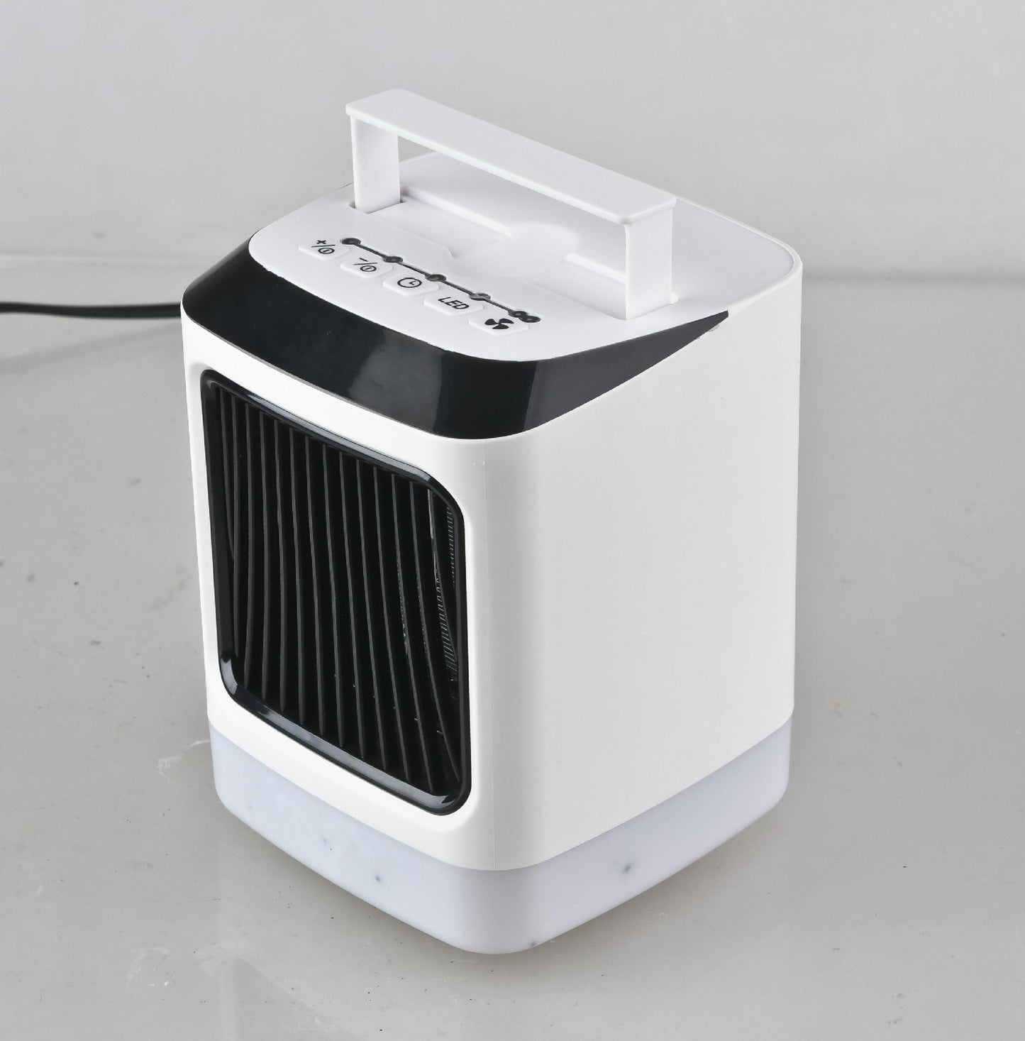 Colorful night light mini hot air blower