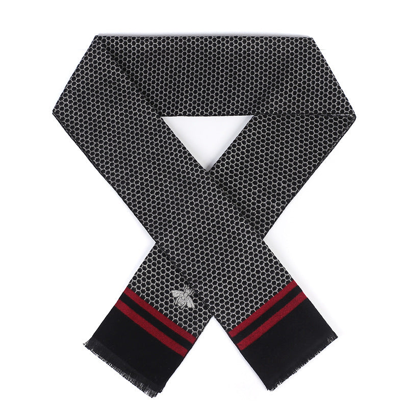 Fashion luxury cotton men's Shawl