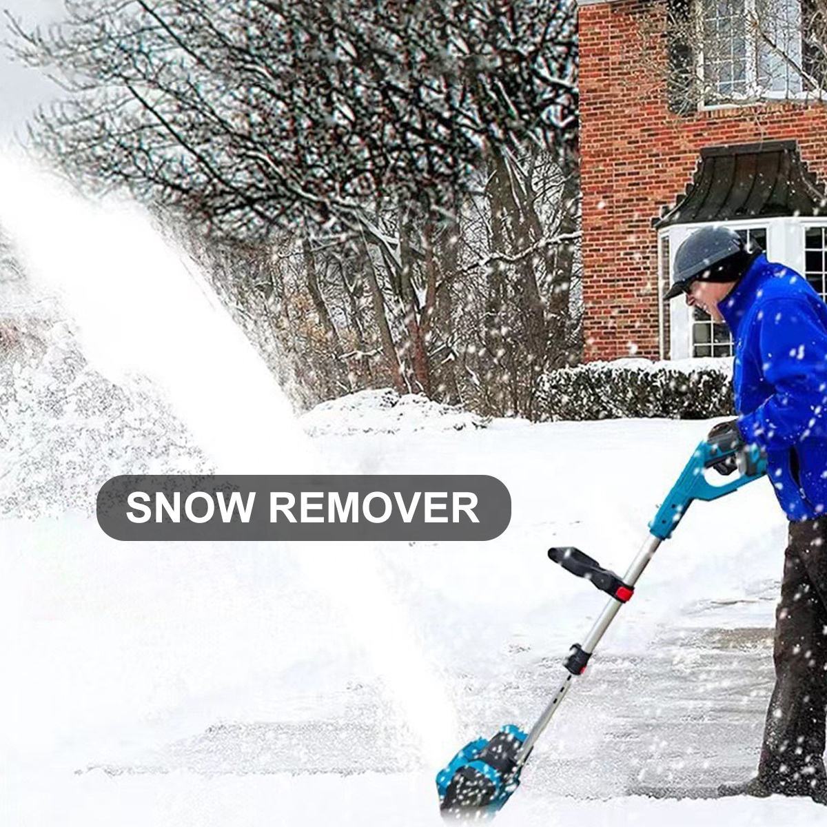 Essential Winter Hand-Pushed Portable Lithium-Battery Snow Blower For Home Use