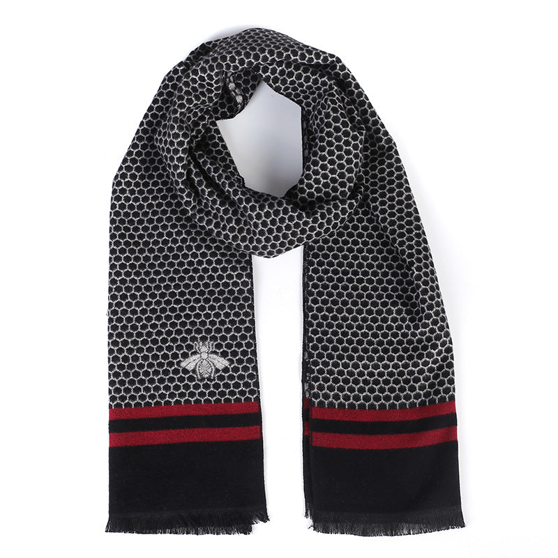 Fashion luxury cotton men's Shawl