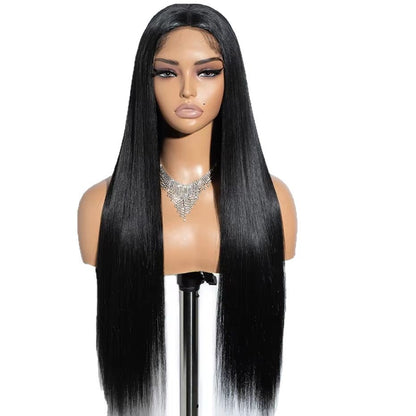 Glueless Wig Human Hair Straight Wig- 10-30 inches