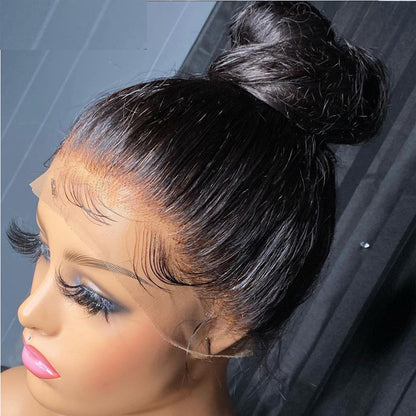 360 Lace Frontal Human Hair Wigs Full Head Wig Real Hair Front Lace 16-30 inches