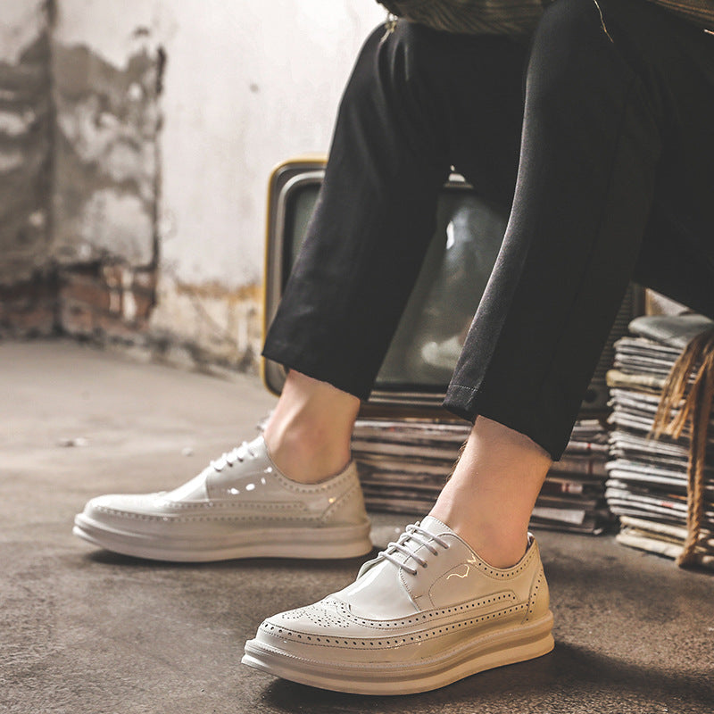 Men's Business Casual Korean Style Trendy British Men's Shoes
