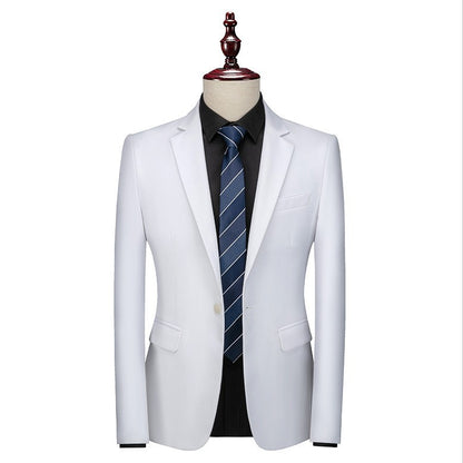 Slim Fit Casual Business Jacket---Slim-fit Korean-style Business Casual Formal Jacket