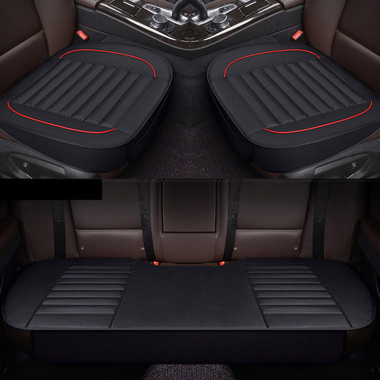 Full leather car seat cushion