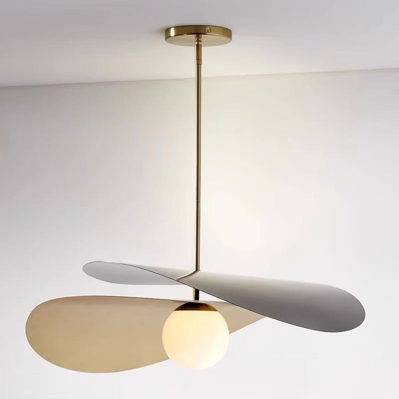 Nordic Creative Personalized Art Light Luxury Designer Atmospheric Straw Hat Chandelier