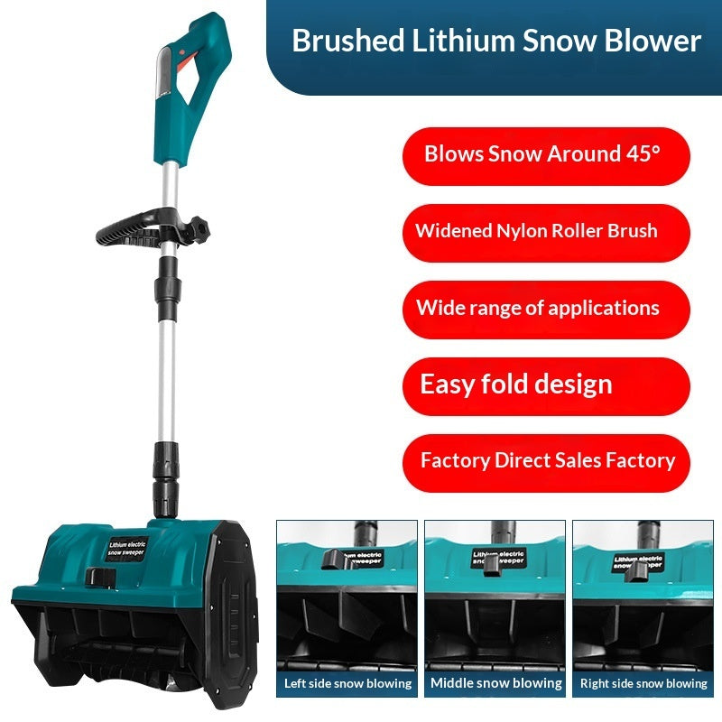 Hand-push Lithium-ion Snow Blower For Home Use