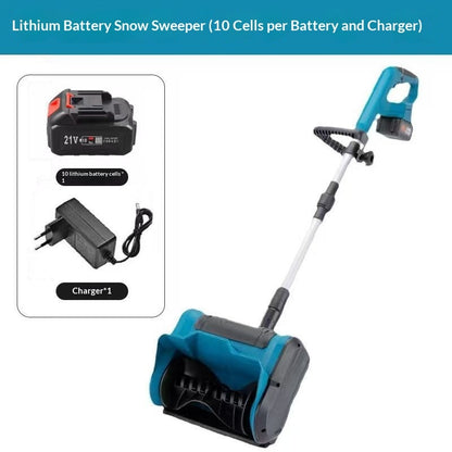 Essential Winter Hand-Pushed Portable Lithium-Battery Snow Blower For Home Use