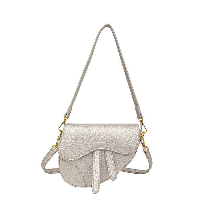 Women's Fashion Saddle Crossbody Bag--Women's Simple Shoulder Saddle Crossbody Bag