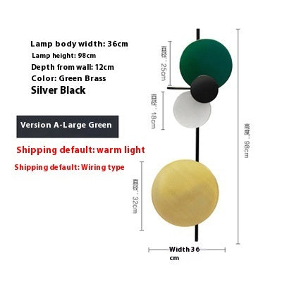 Nordic Post-modern Wall Lamp Designer Creative And Slightly Luxury