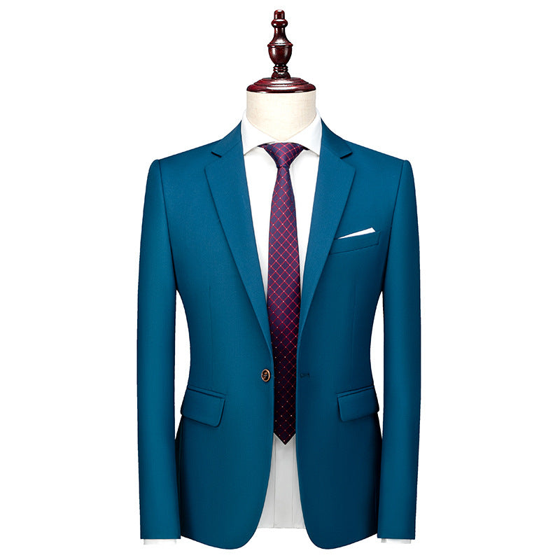 Slim Fit Casual Business Jacket---Slim-fit Korean-style Business Casual Formal Jacket