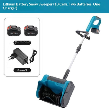 Essential Winter Hand-Pushed Portable Lithium-Battery Snow Blower For Home Use