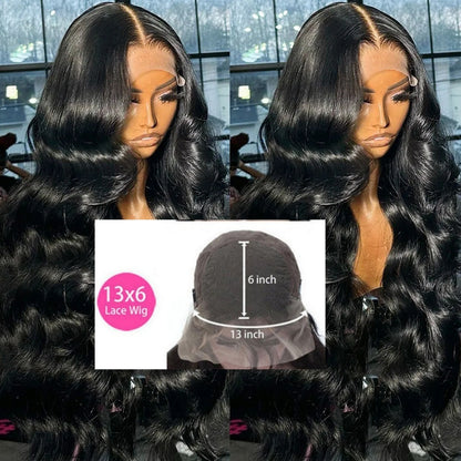 Natural Lace Full-head Wig 12-32 inches long