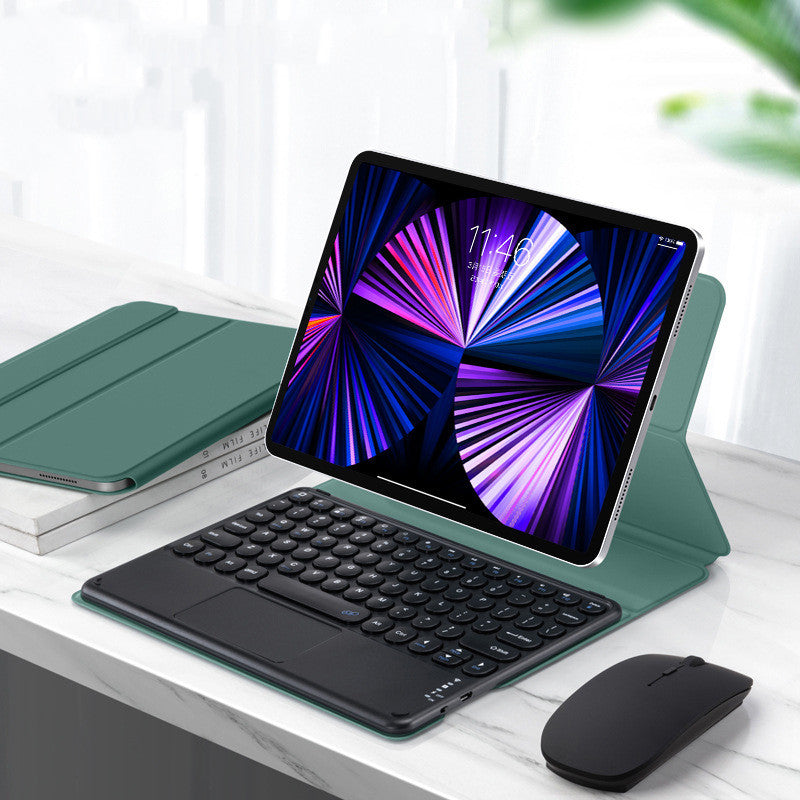 Double-sided Clip Bluetooth Keyboard Holster 10.9 Magnetic Bluetooth Touch Keyboard