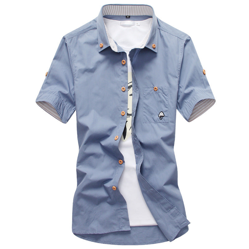 Embroidery Men's Shirts