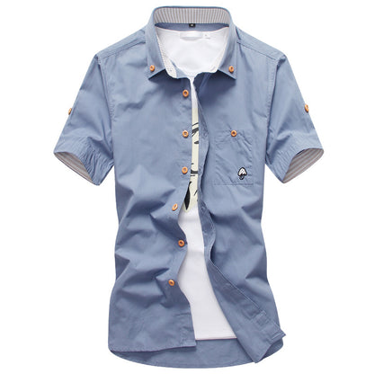 Embroidery Men's Shirts
