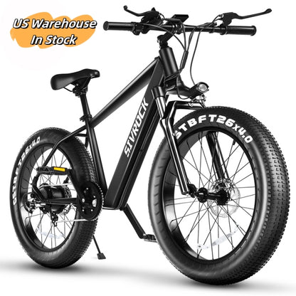Professional Electric Bike For Adults, 26 X 4.0 Inches Fat Tire Electric Mountain Bicycle, 1000W Motor 48V 15Ah E-bike For Trail Riding, Excursion And Commute, UL And GCC Certified