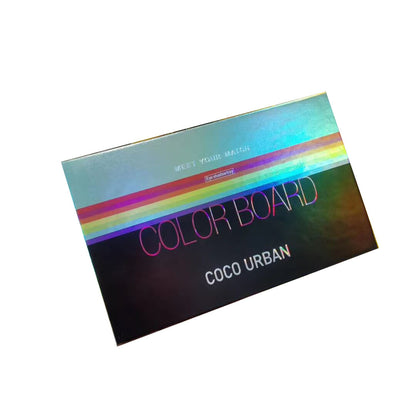 60-color Rotating Eyeshadow Palette Pearly Matte Glitter Easy To Color---Rotating eyeshadow palette--60 colors